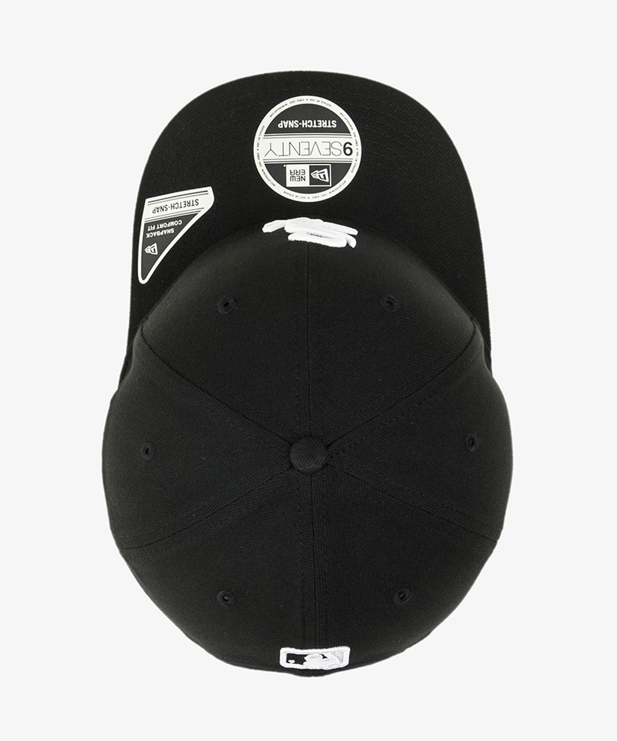 뉴에라(NEW ERA) MLB 시카고 화이트 삭스 스트레치 스냅백 블랙