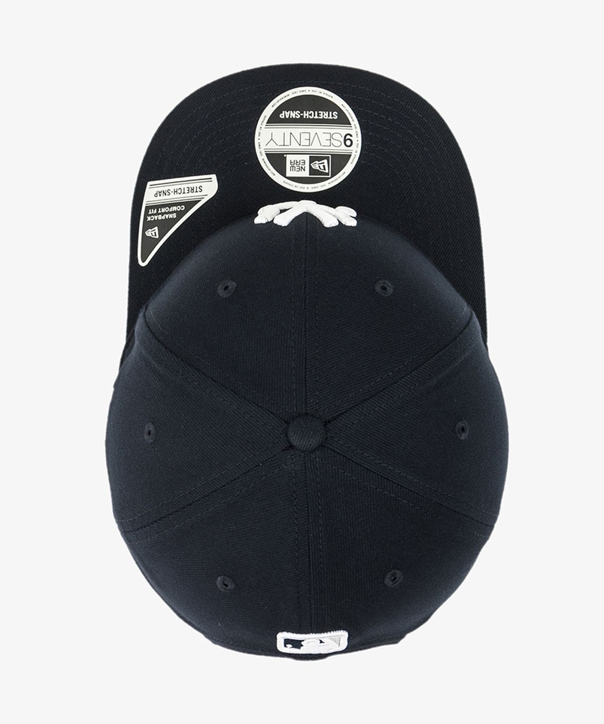 뉴에라(NEW ERA) MLB 뉴욕 양키스 스트레치 스냅백 네이비
