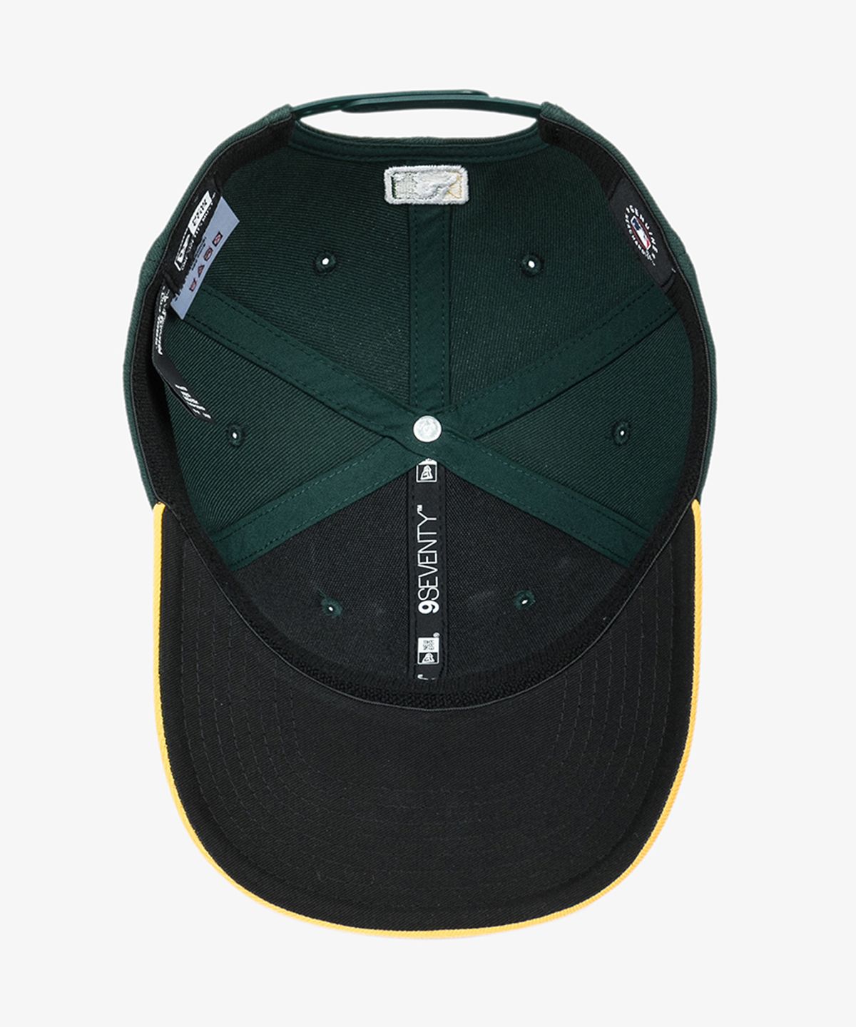 뉴에라(NEW ERA) MLB 오클랜드 애슬레틱스 스트레치 스냅백 다크 그린