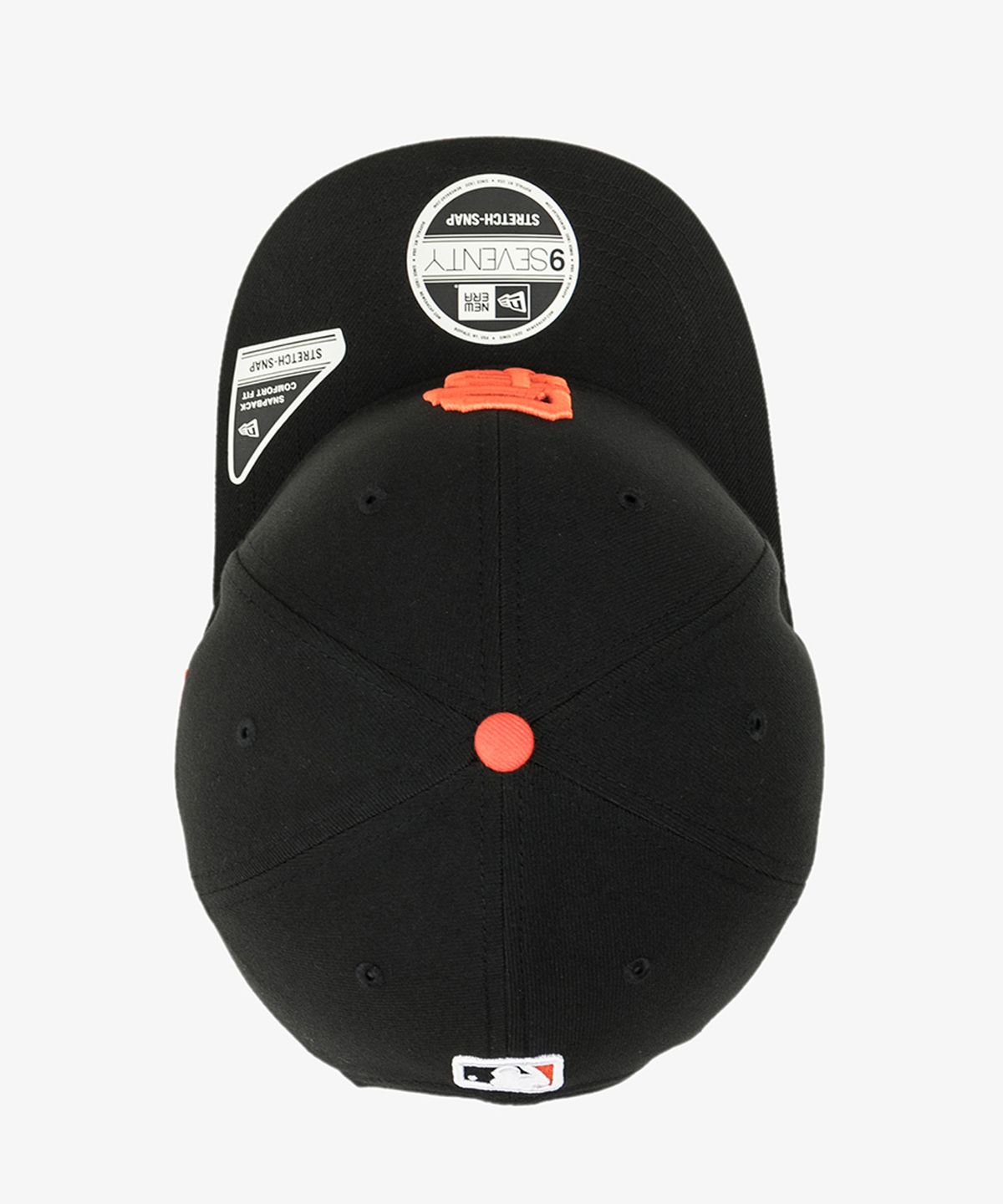 뉴에라(NEW ERA) MLB 샌프란시스코 자이언츠 스트레치 스냅백 블랙