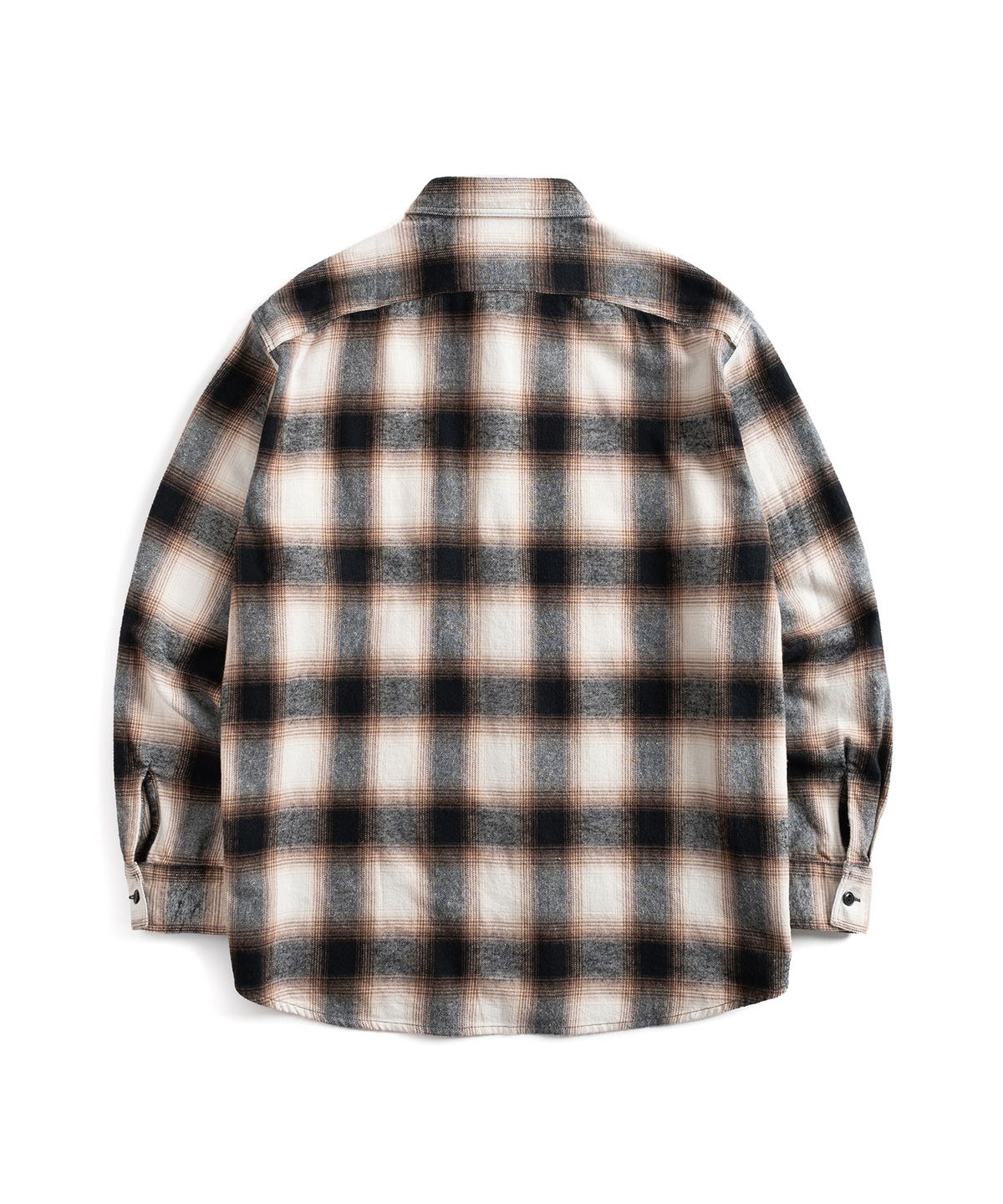 와일드 브릭스(WILD BRICKS) W24 OMBRE PLAID WORK SHIRT (beige)