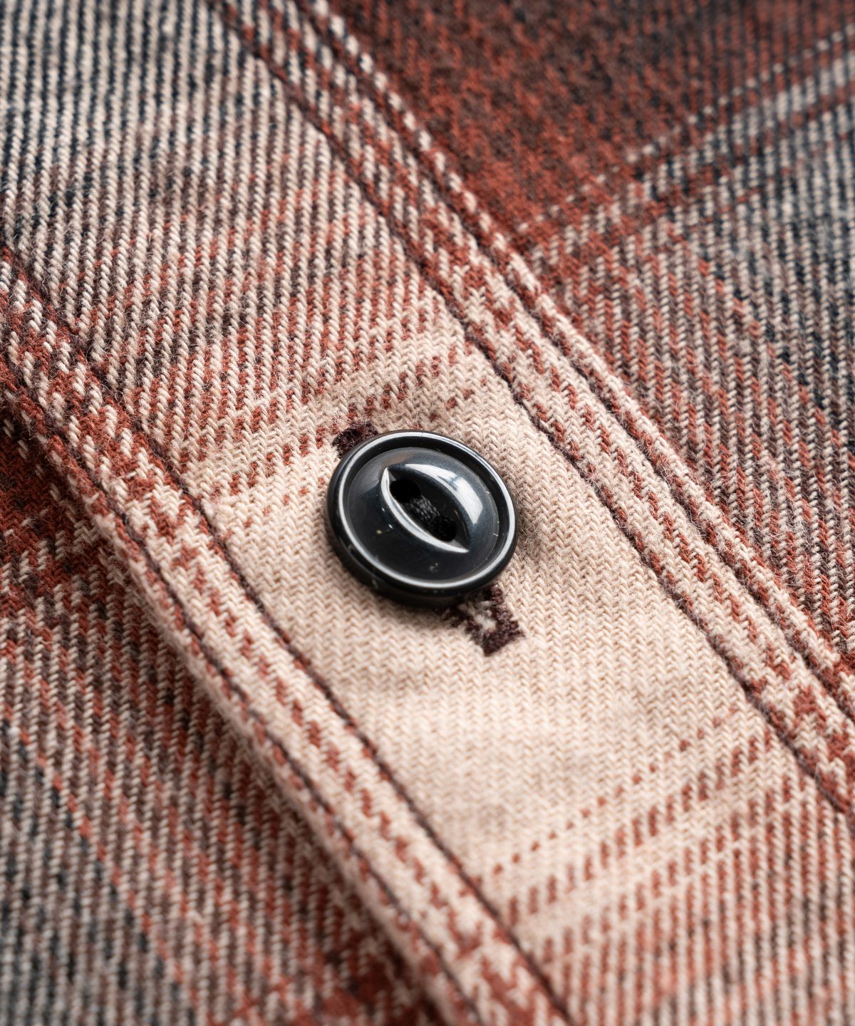 와일드 브릭스(WILD BRICKS) W24 OMBRE PLAID WORK SHIRT (brown)