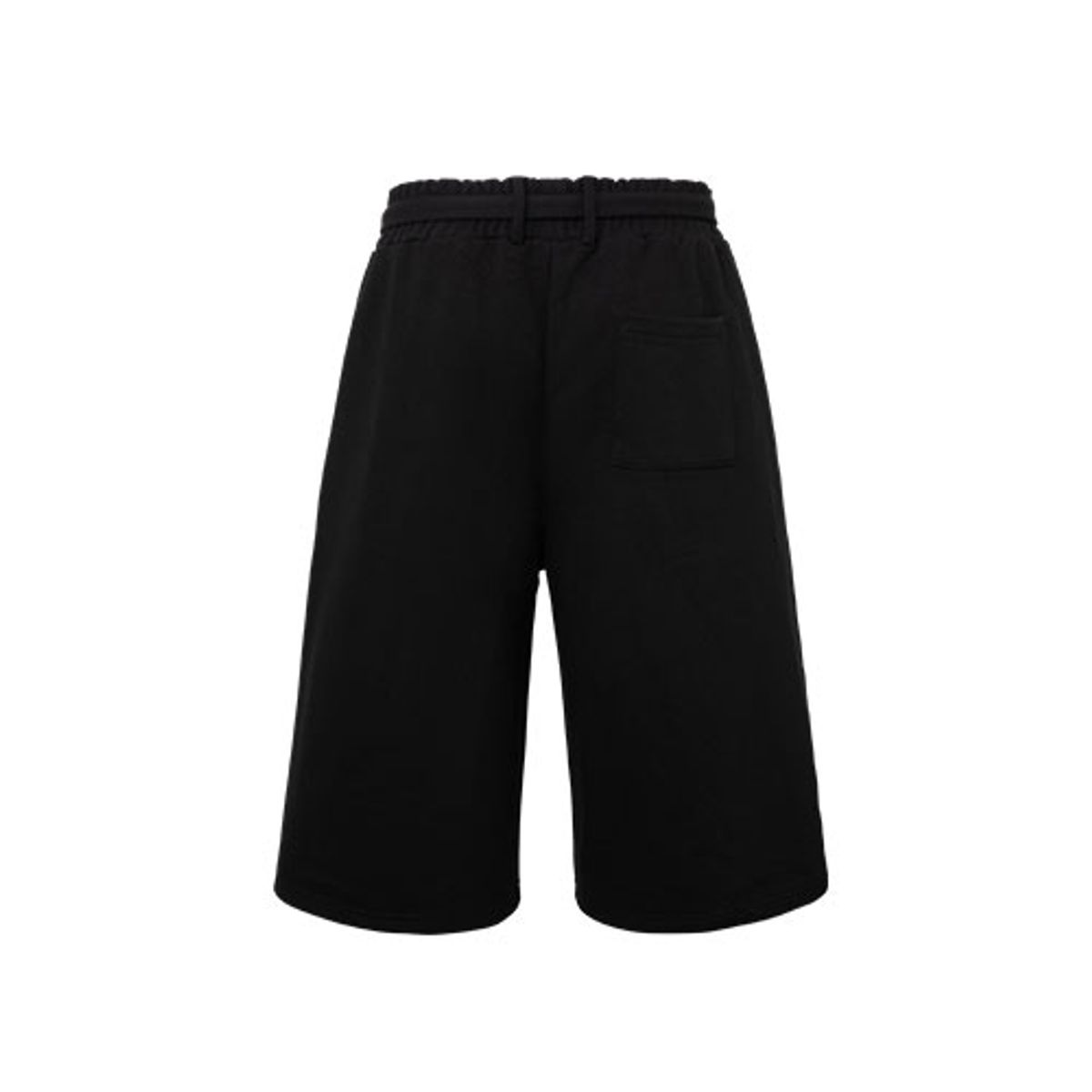 칠사(CHILLSA) 4-season Belted Bermuda Pants_Black