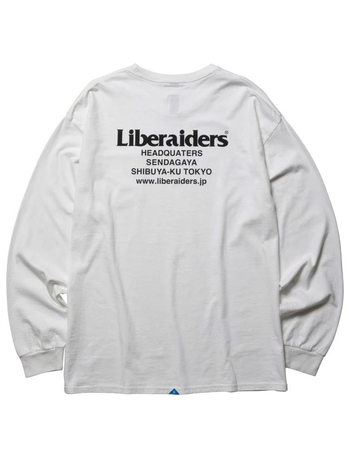 찬스클로딩(CHANCE CLOTHING) HEADQUARTERS L/S TEE - WHITE