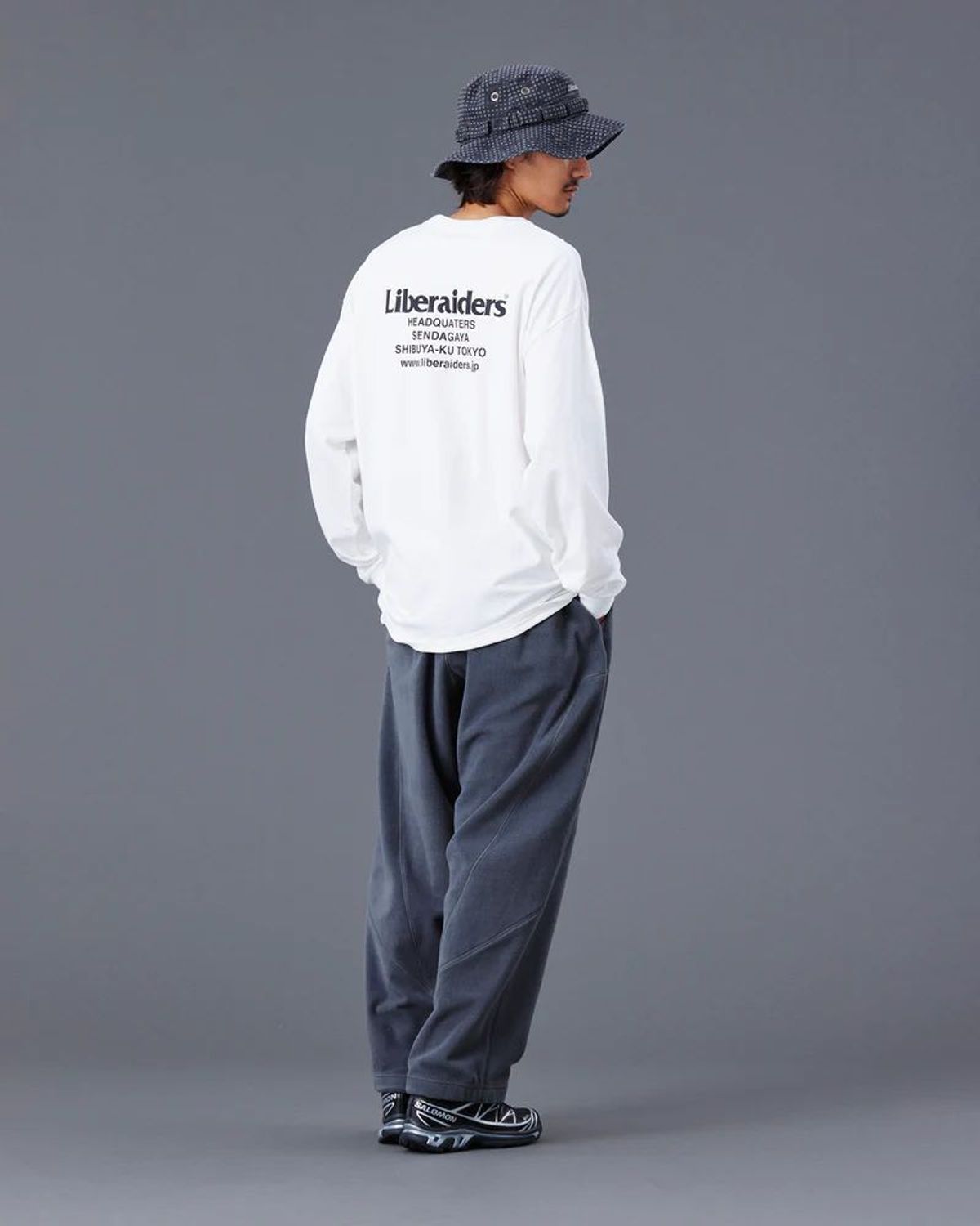 찬스클로딩(CHANCE CLOTHING) HEADQUARTERS L/S TEE - WHITE