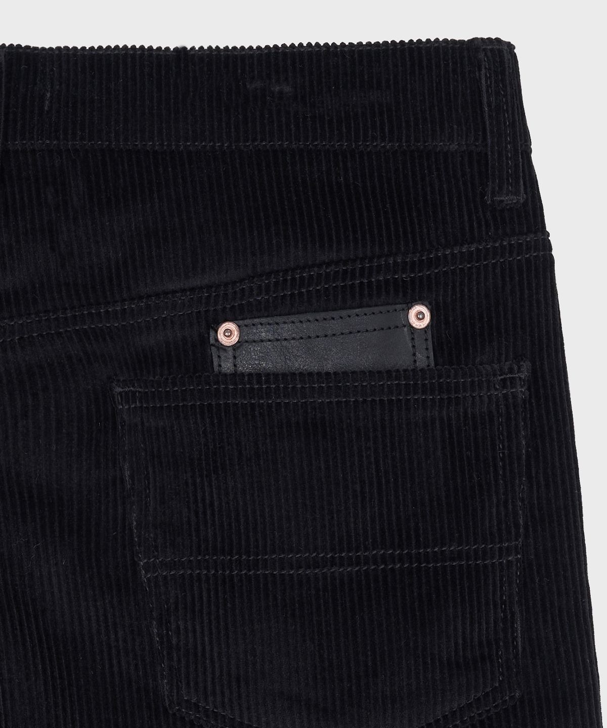 서피스에디션(SURFACE EDITION) PATCHED CORDUROY PANTS BLACK