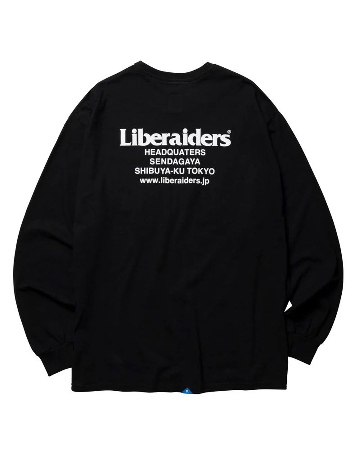 찬스클로딩(CHANCE CLOTHING) HEADQUARTERS L/S TEE - BLACK