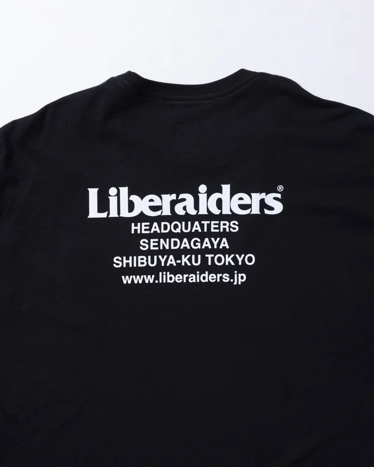 찬스클로딩(CHANCE CLOTHING) HEADQUARTERS L/S TEE - BLACK