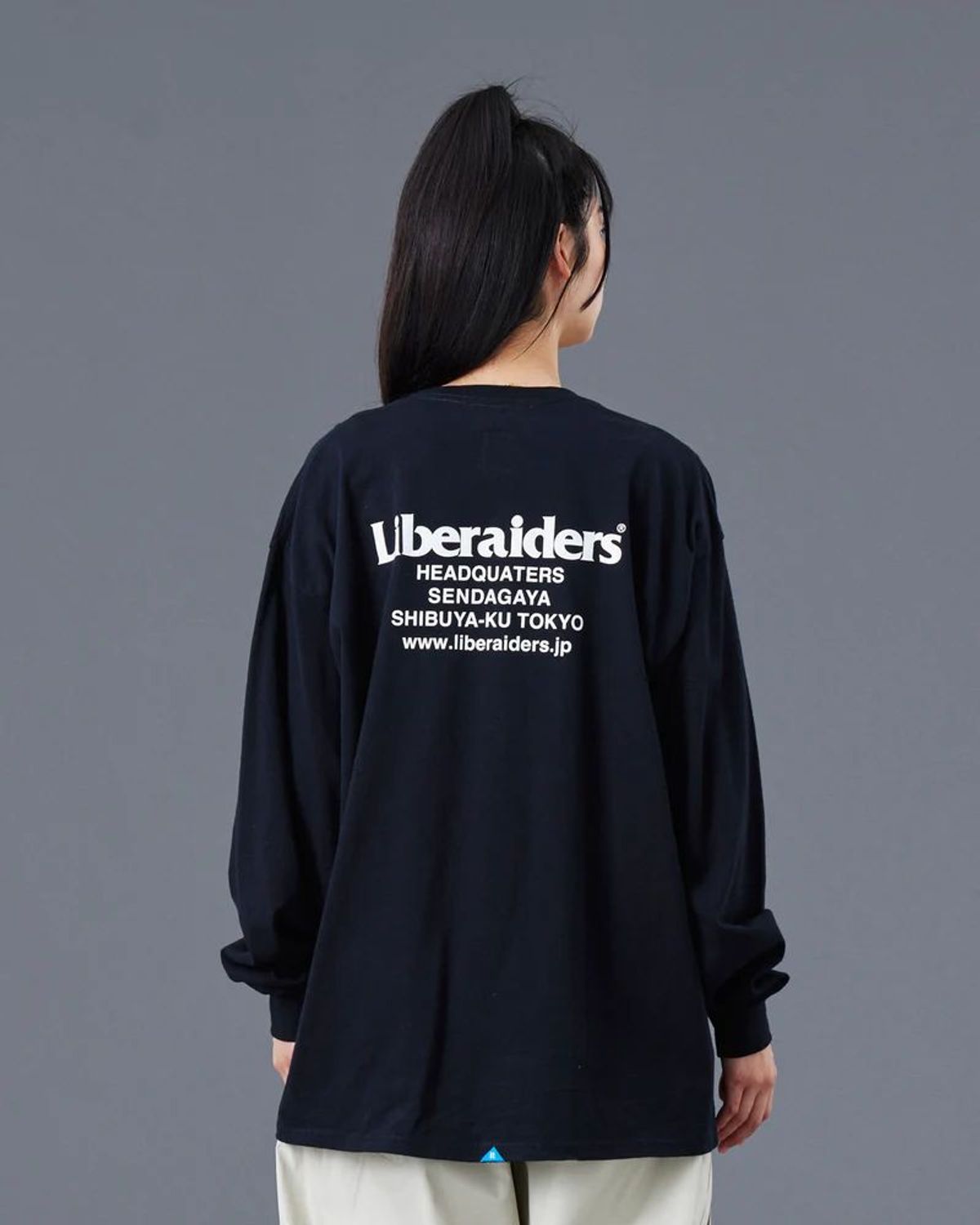 찬스클로딩(CHANCE CLOTHING) HEADQUARTERS L/S TEE - BLACK