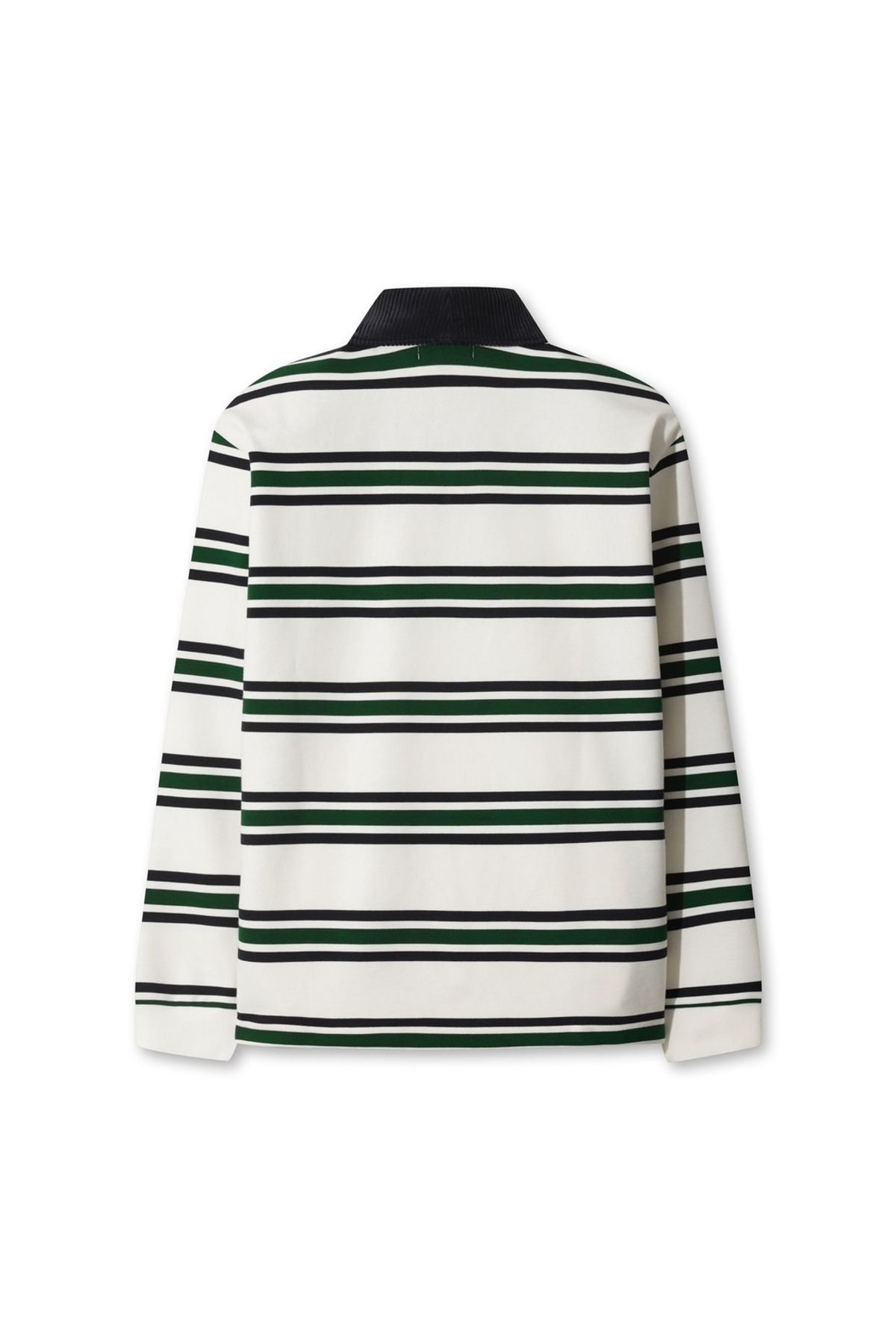 왁(WAAC) Men WAACKY Stripe Patterned Polo WMTBW25706GRD
