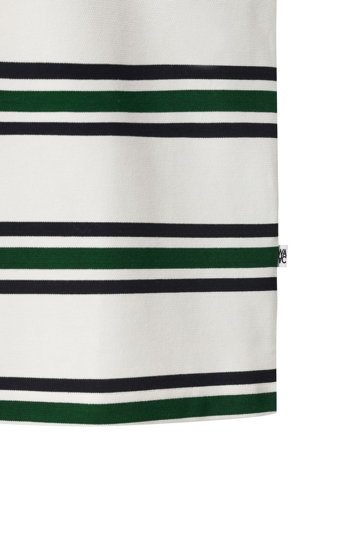 왁(WAAC) Men WAACKY Stripe Patterned Polo WMTBW25706GRD