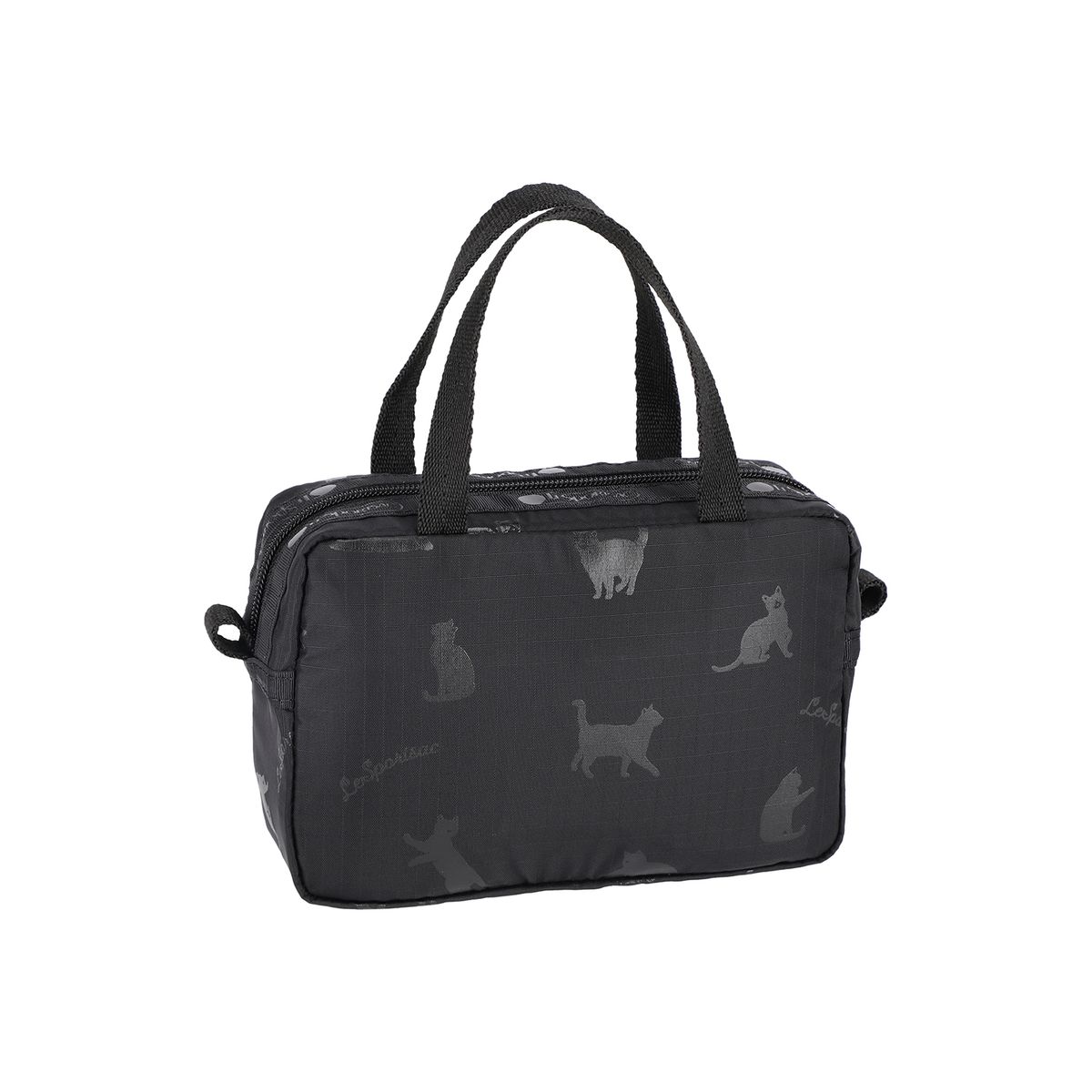 레스포색(LESPORTSAC) 블랙 캣츠 마이크로 토트백 [4298.HD45]