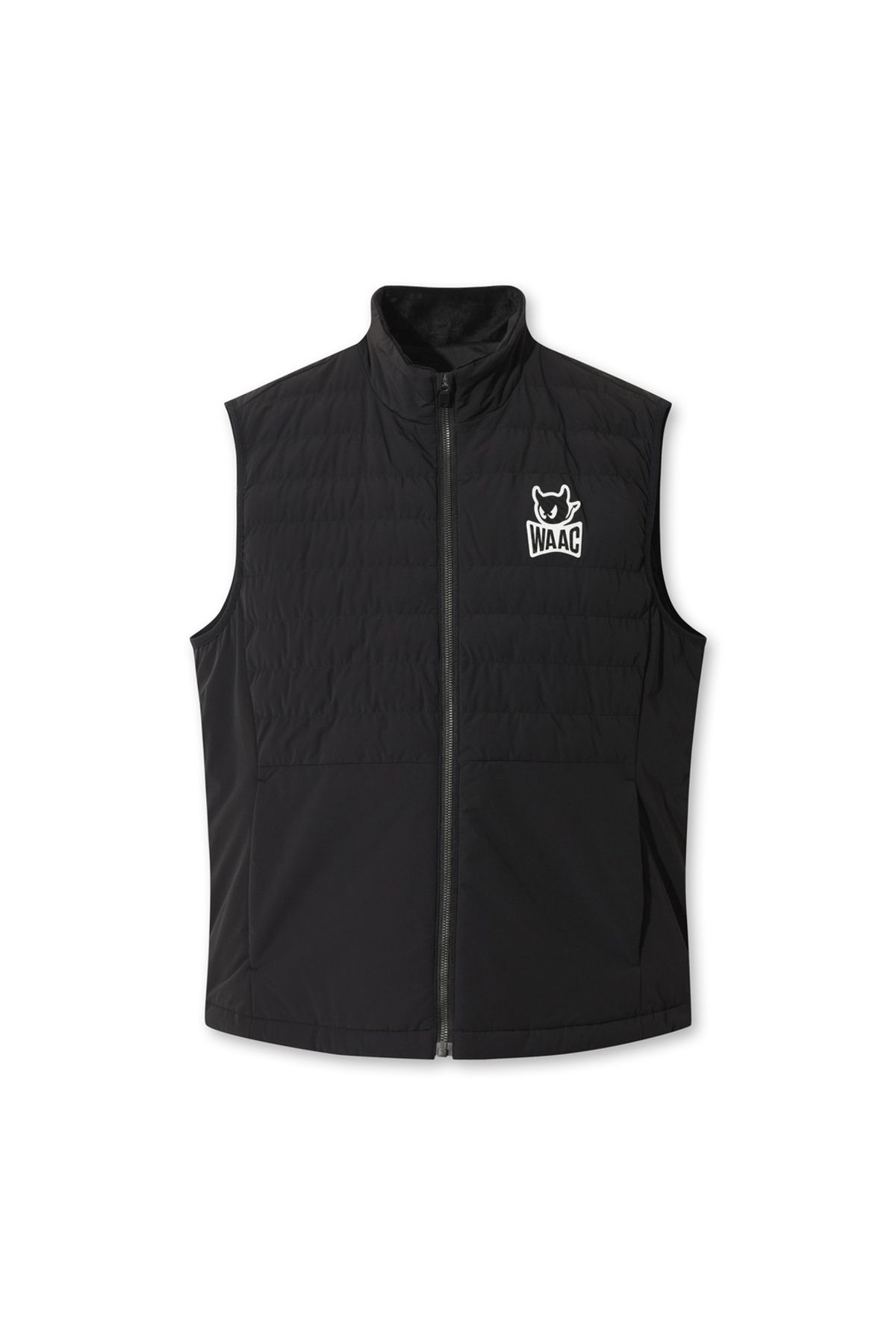 왁(WAAC) Men TKR Padded Full Zip Vest WMVAW25700BKX