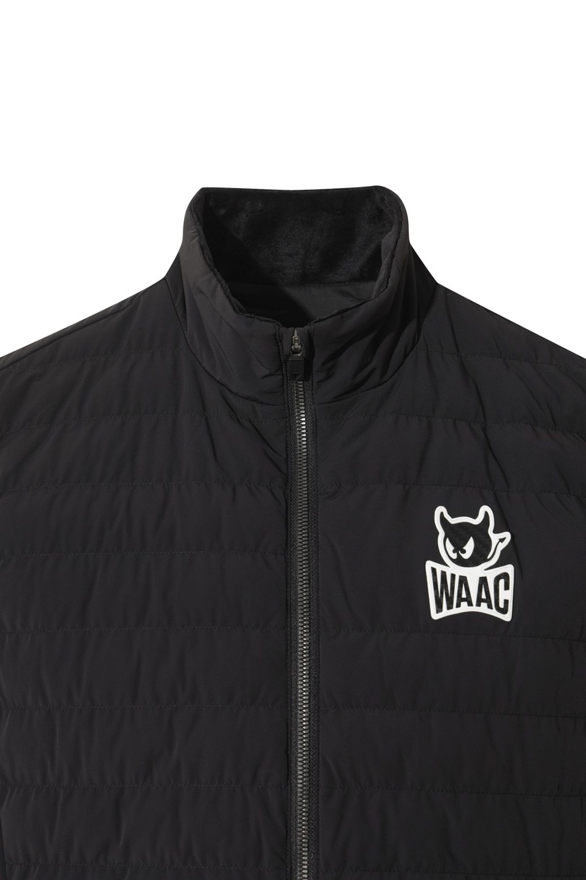 왁(WAAC) Men TKR Padded Full Zip Vest WMVAW25700BKX