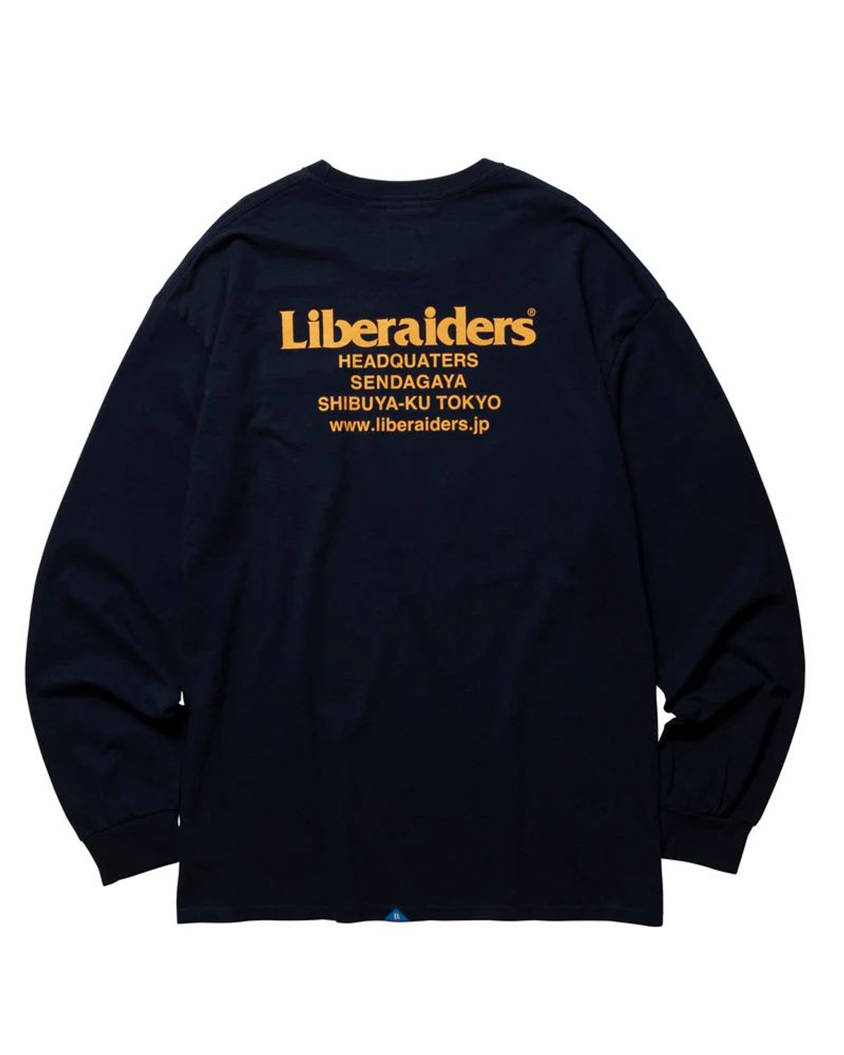 찬스클로딩(CHANCE CLOTHING) HEADQUARTERS L/S TEE - NAVY