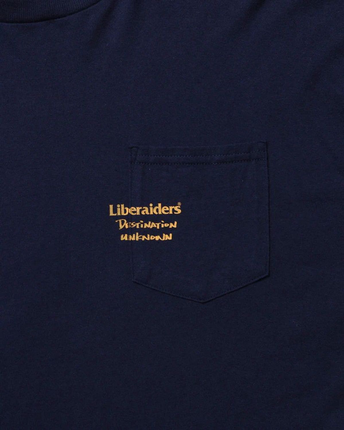 찬스클로딩(CHANCE CLOTHING) HEADQUARTERS L/S TEE - NAVY