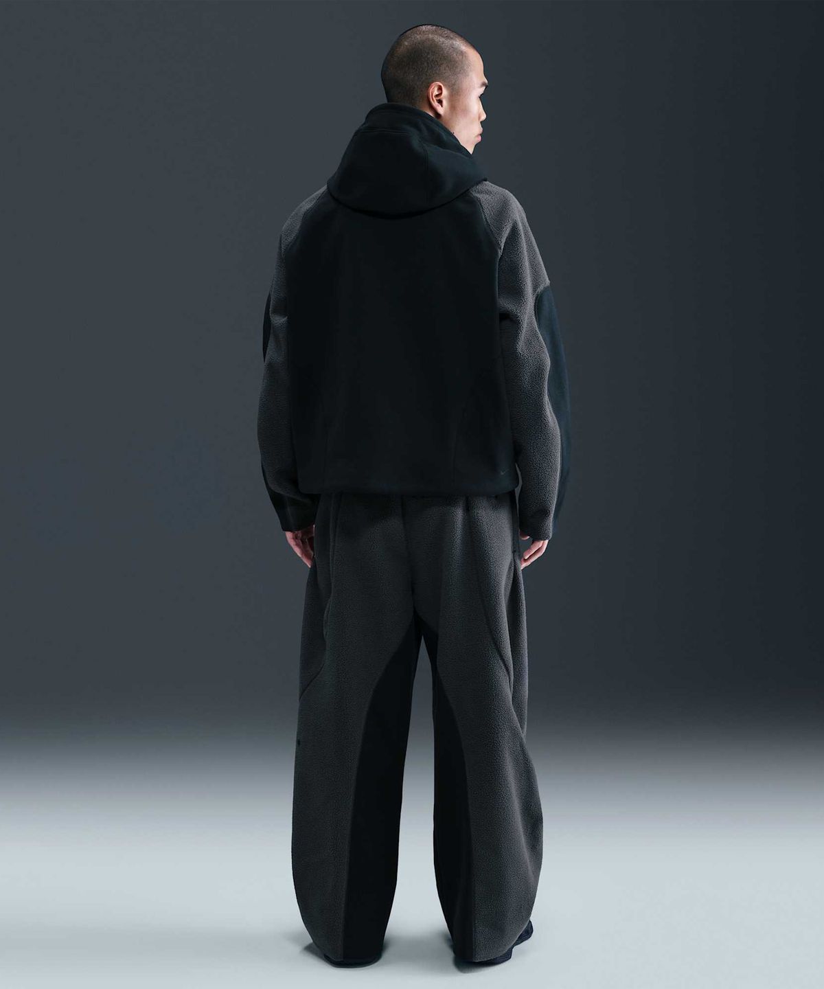 나이키(NIKE) 테크 보레아스 우븐 오픈 헴 팬츠 M - 블랙:앤트러사이트:블랙 / IB3366-010