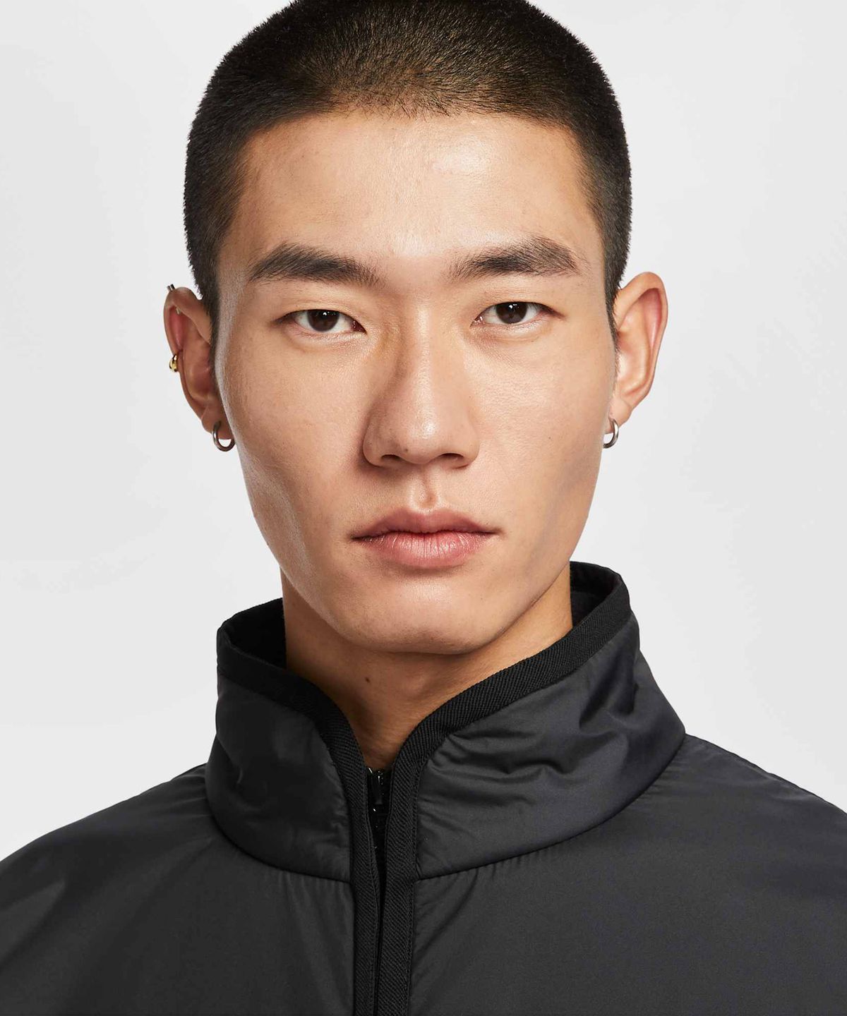 나이키(NIKE) 스포츠웨어 클럽 윈터라이즈드 풀집 재킷 M - 블랙:화이트 / IM9453-010