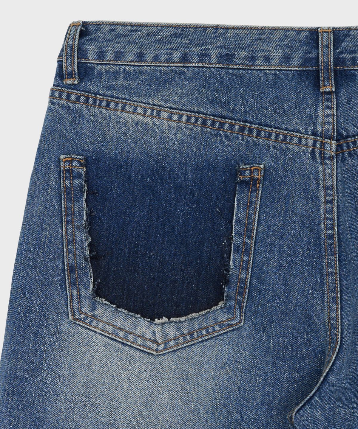 서피스에디션(SURFACE EDITION) LOST STRAIGHT DENIM PANTS INDIGO