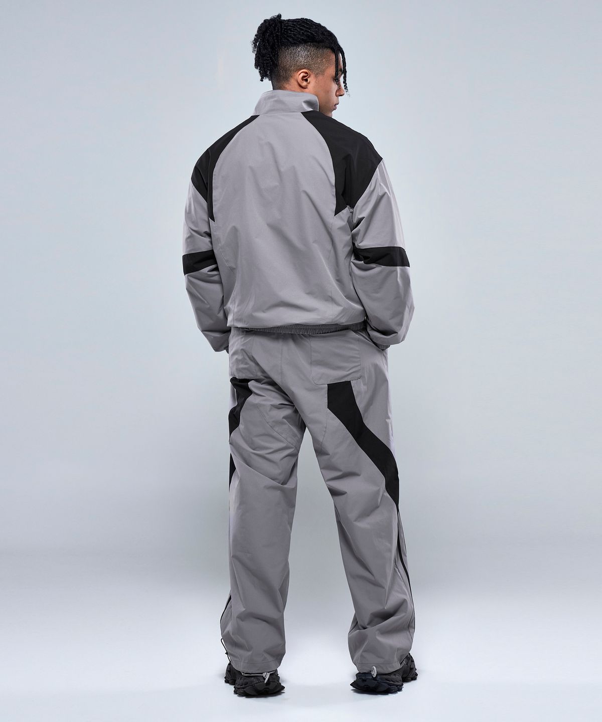 피지컬가먼츠(PHYSICAL GARMENTS) P2514+P2515 배색 윈드브레이커 세트 [2COLOR]