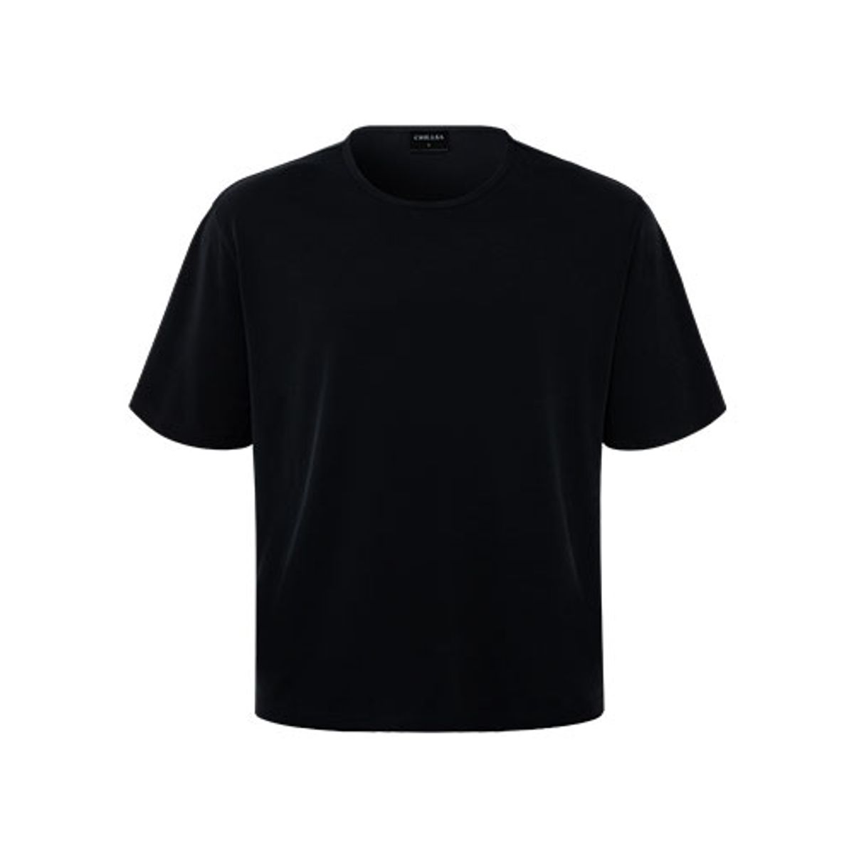 칠사(CHILLSA) SW Over Fit Short Sleeve_Black