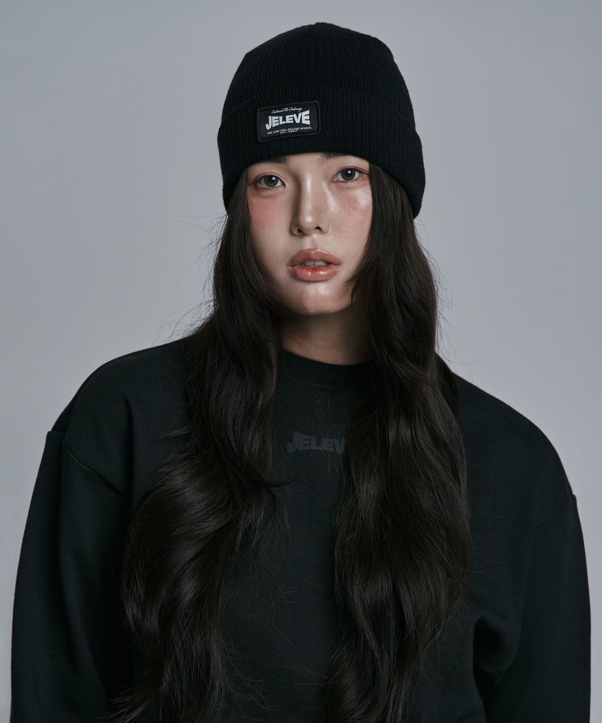 제이엘브(JELEVE) 메인로고 비니