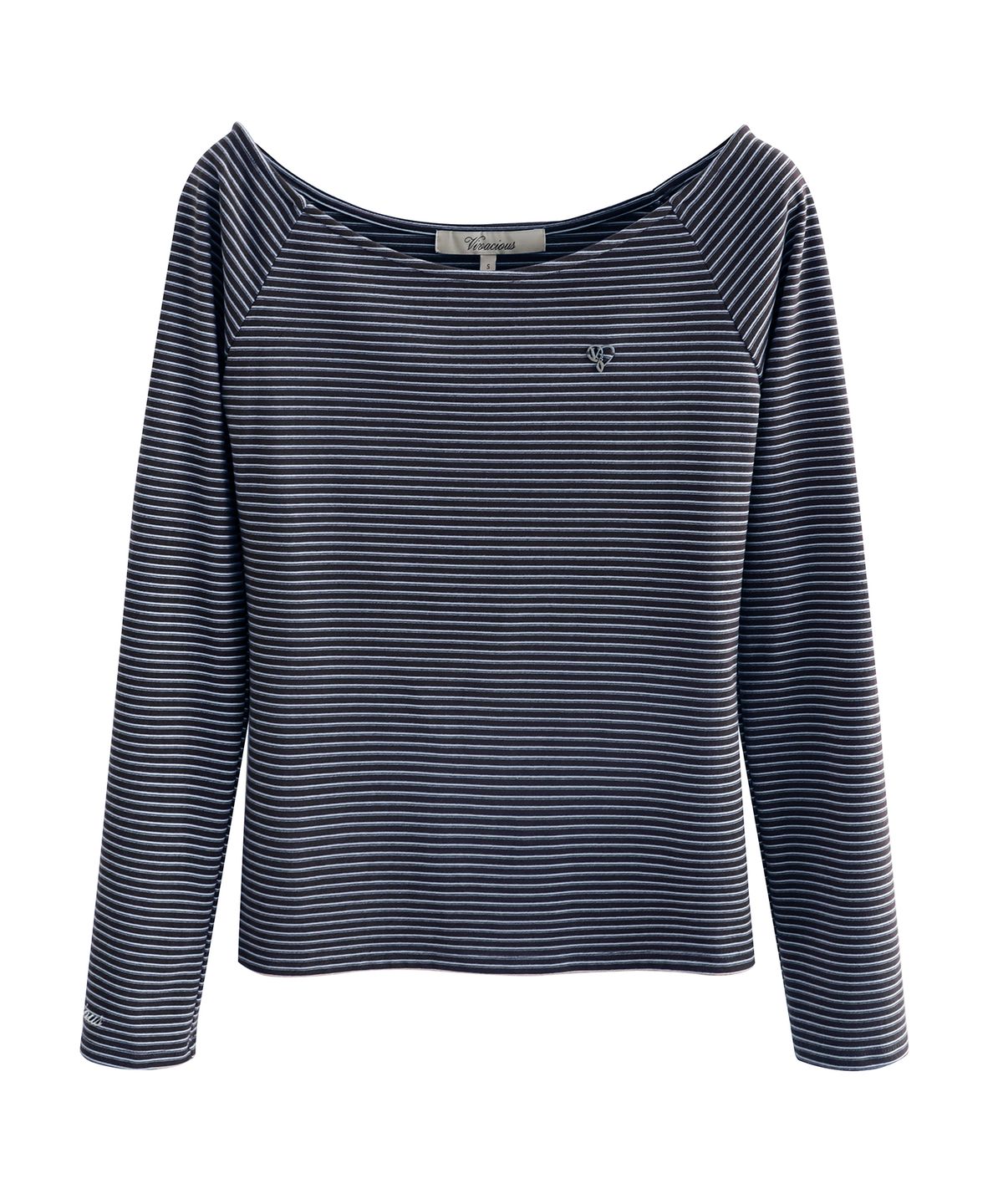 비바셔스(VIVACIOUS) Se Stripe Boat-Neck Tee_5Colors