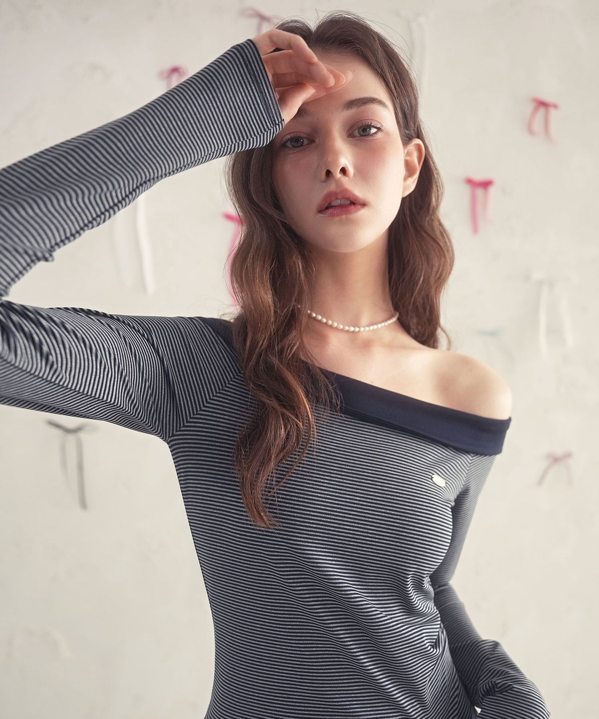 비바셔스(VIVACIOUS) His Stripe Tee_2Colors