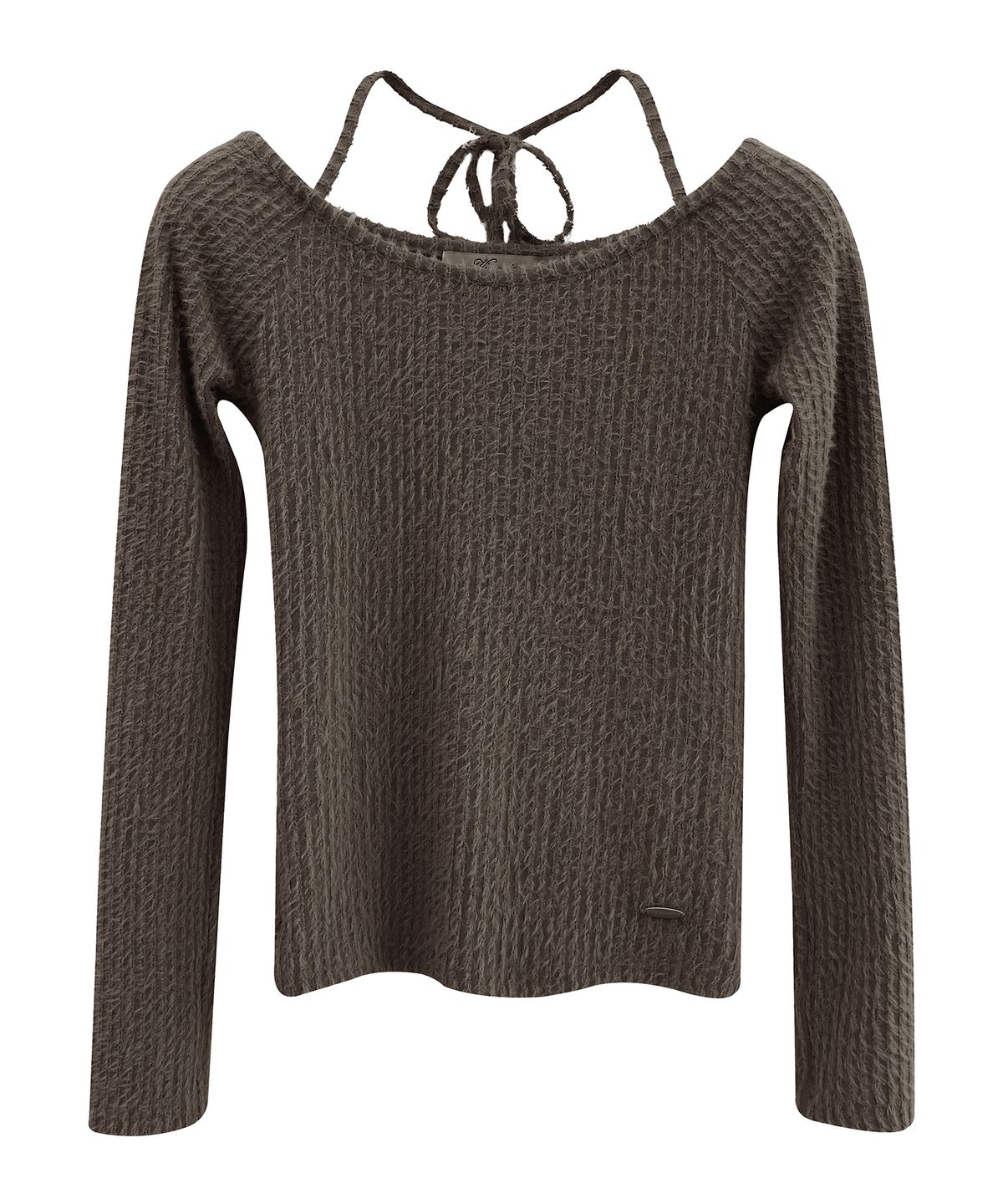비바셔스(VIVACIOUS) Kiss Contour Line Knit_4Colors