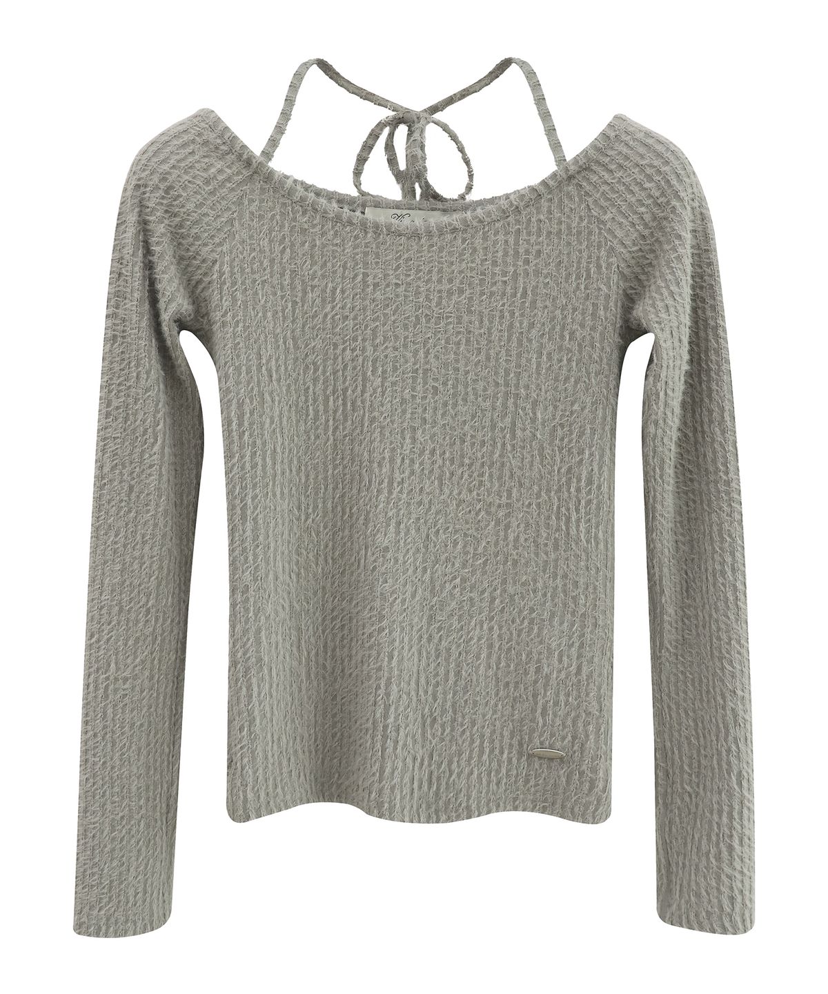 비바셔스(VIVACIOUS) Kiss Contour Line Knit_4Colors