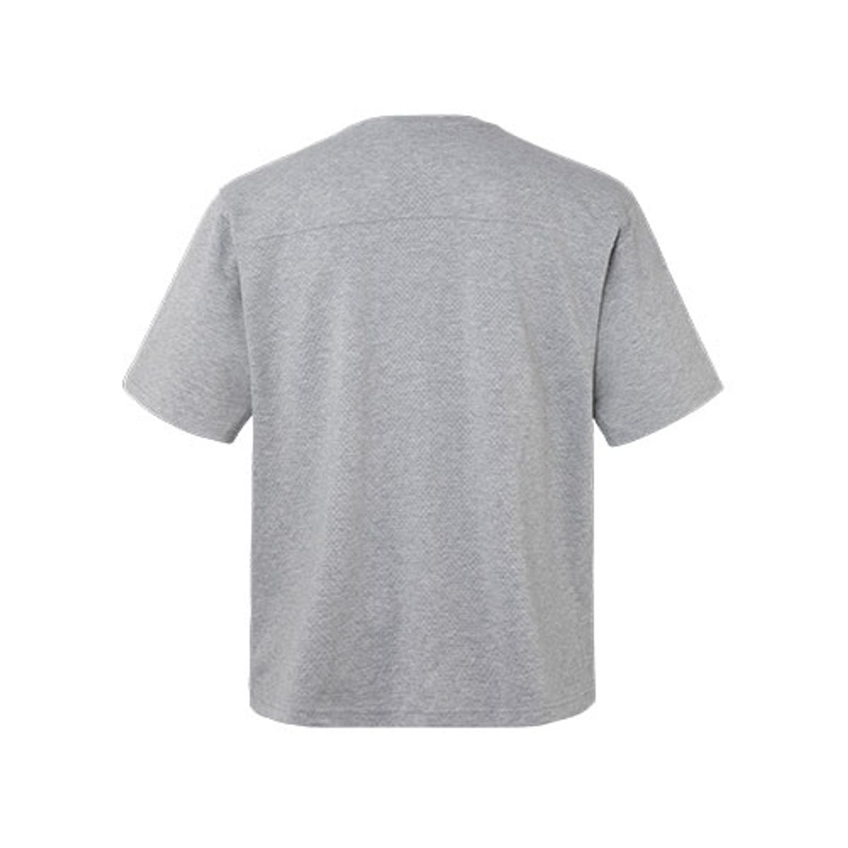 칠사(CHILLSA) Infinity Over Fit Short Sleeve_Melange Gray