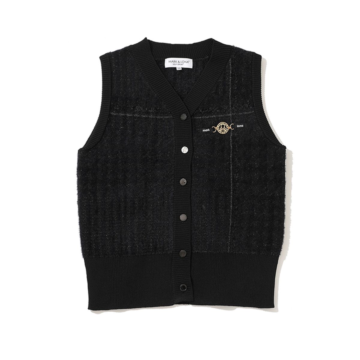 마크앤로나(MARK&LONA) W GN HOUND PATTERN KNIT VEST LR3IV04F