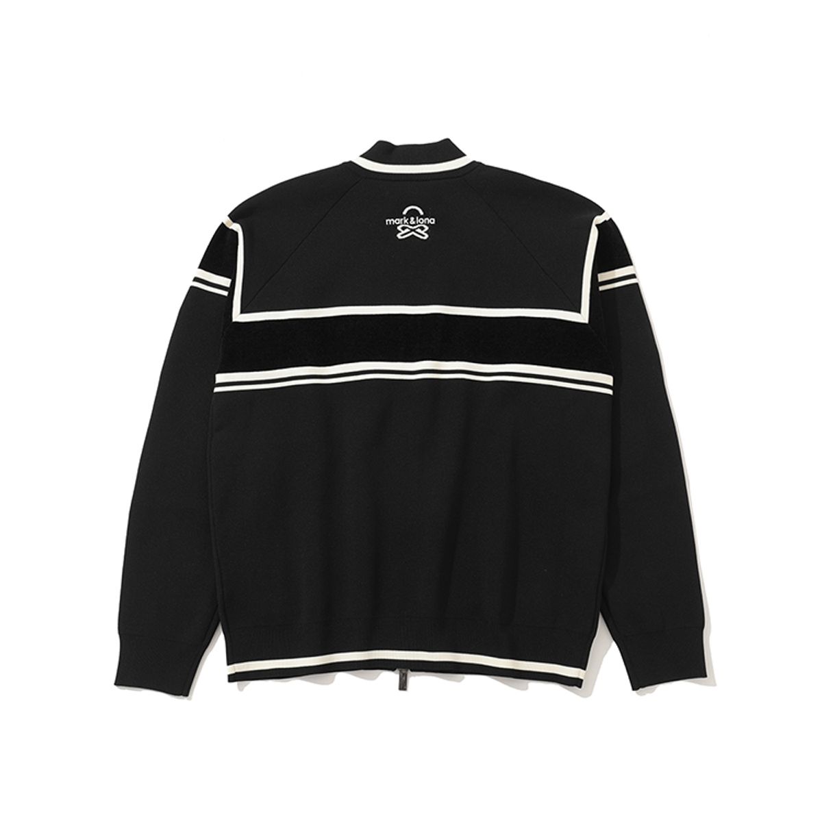 마크앤로나(MARK&LONA) W GN COLOR BLOCK POINT KNIT ZIP-UP LR3IB04F