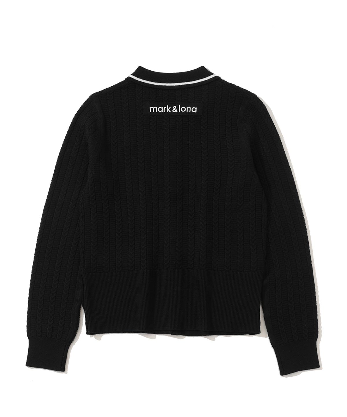 마크앤로나(MARK&LONA) W GN CABLE CARDIGAN & AGYLE PATTERN SS MOCK-NECK KNIT LR3IB01F
