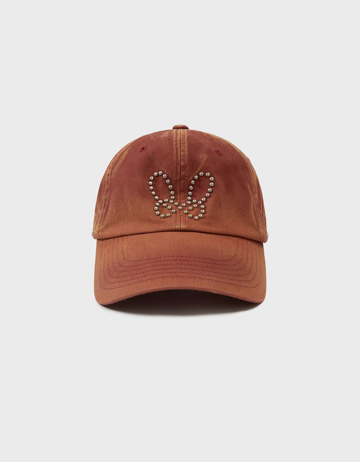 엠엠더블유(MMW) [MMW] MMW STUD WASHED BALL CAP (RED)