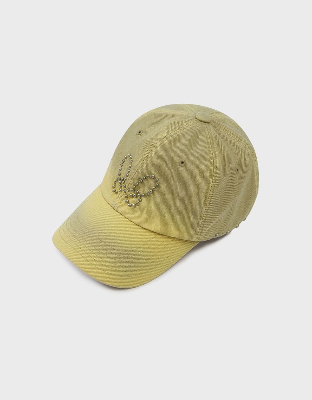 엠엠더블유(MMW) [MMW] MMW STUD WASHED BALL CAP (BEIGE)
