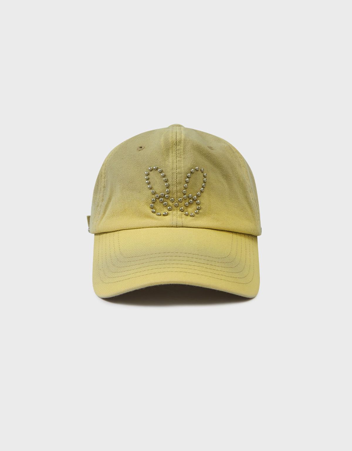 엠엠더블유(MMW) [MMW] MMW STUD WASHED BALL CAP (BEIGE)