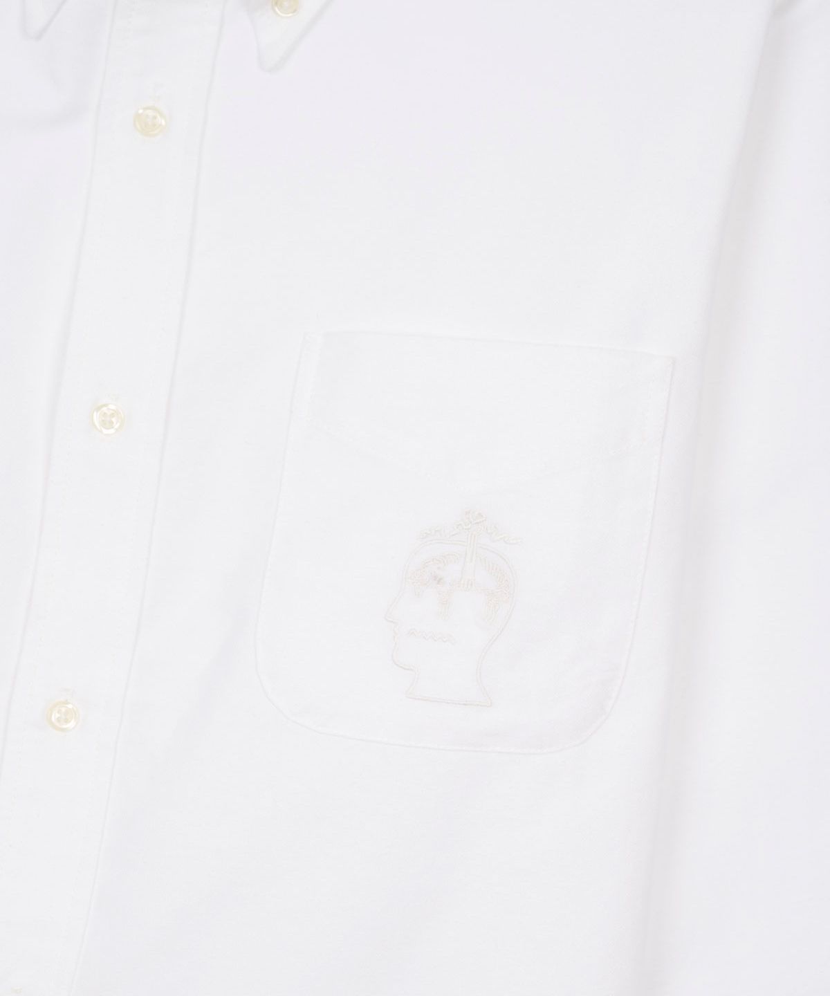 브룩스 브라더스(BROOKS BROTHERS) [BBxBD] 캘리포니아 셀비지 옥스포드 버튼 업 셔츠 (화이트) (BBTHMMF512)