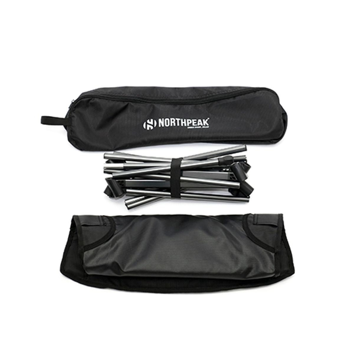 노스피크(NORTHPEAK) 크로스 체어 릴렉스_블랙