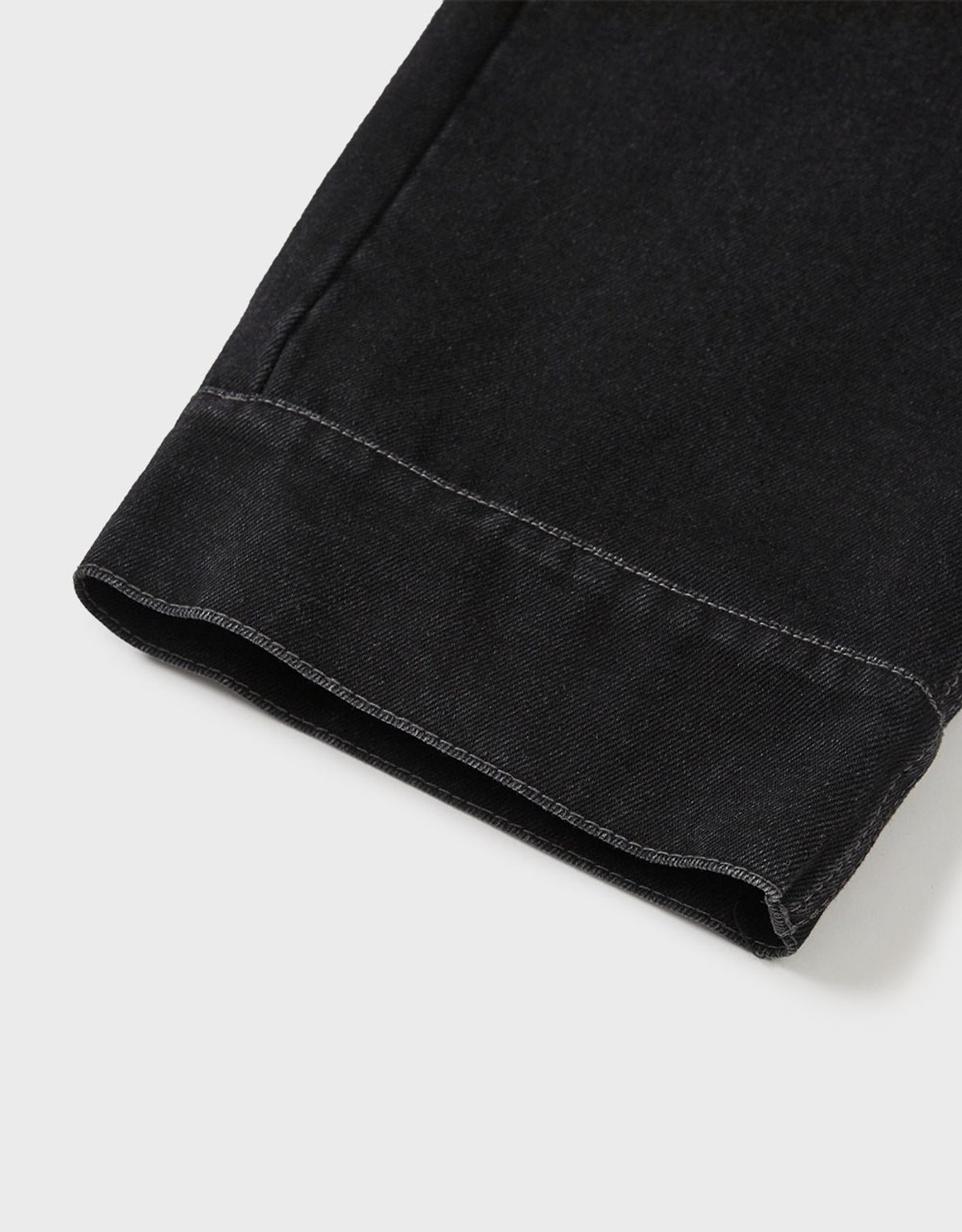 엠엠더블유(MMW) [MMW] DETAILED POCKET DENIM PANTS (BLACK)