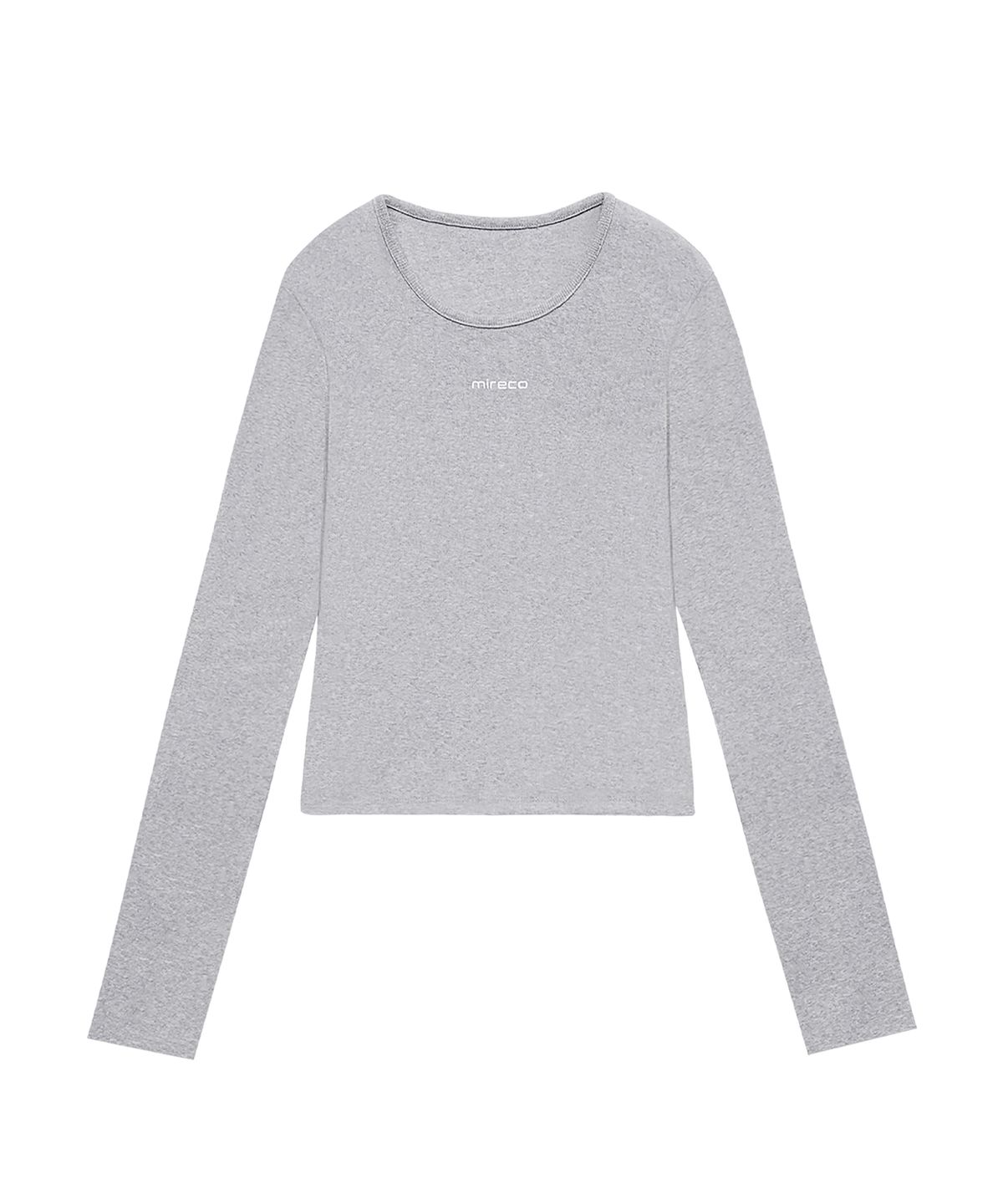 미레코(MIRECO) MINI LOGO T-SHIRT GREY