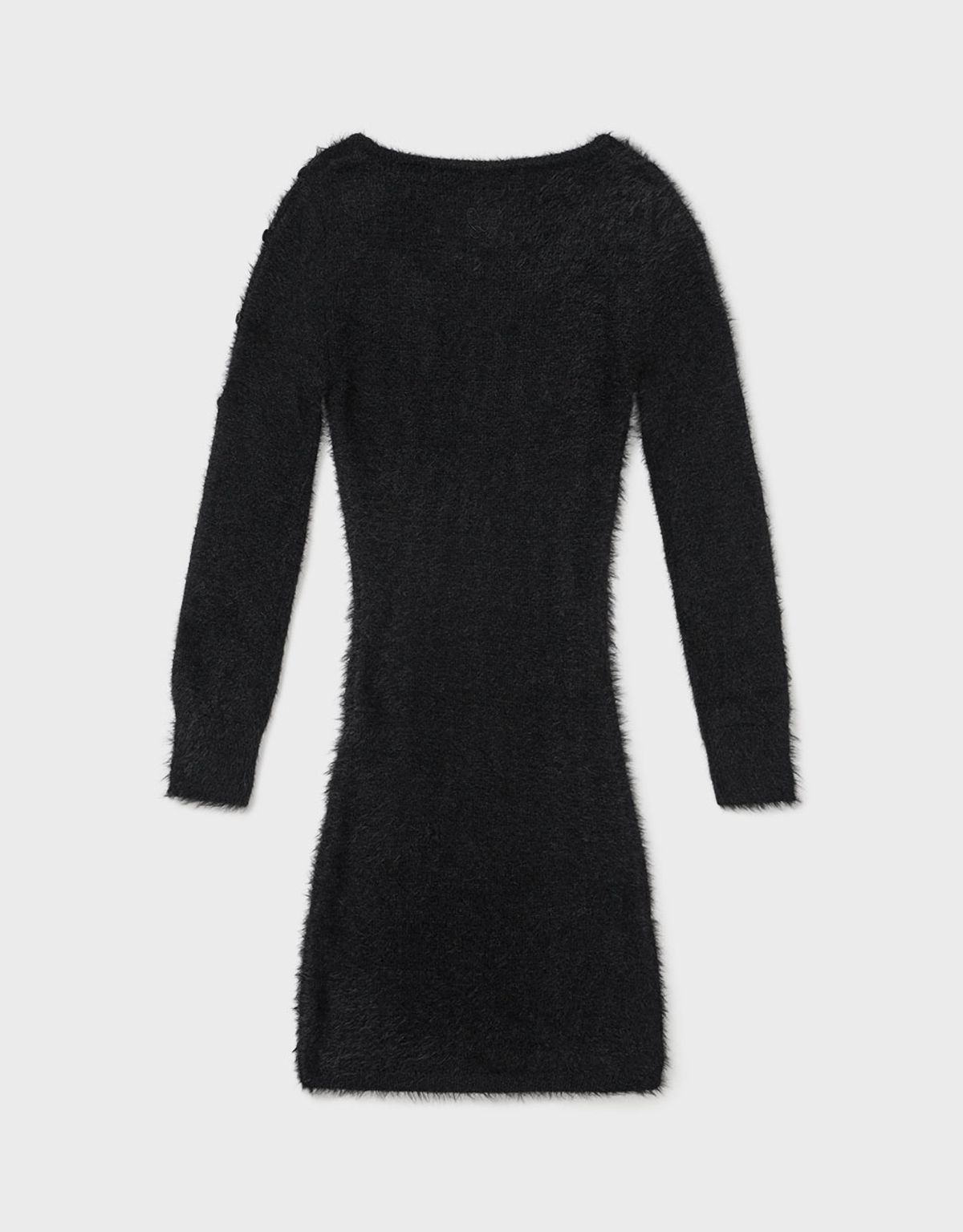 엠엠더블유(MMW) [MMW] HAIRY KNIT OPS (BLACK)