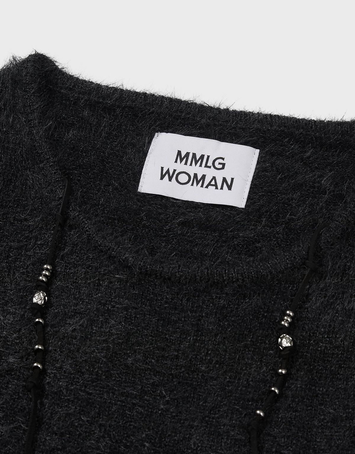 엠엠더블유(MMW) [MMW] HAIRY KNIT OPS (BLACK)