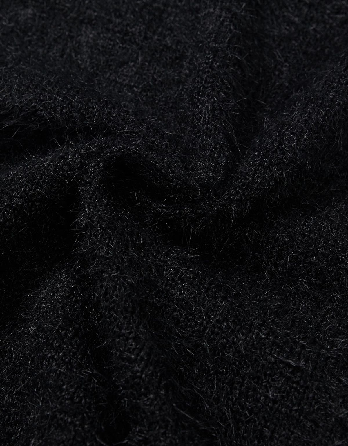 엠엠더블유(MMW) [MMW] HAIRY KNIT OPS (BLACK)