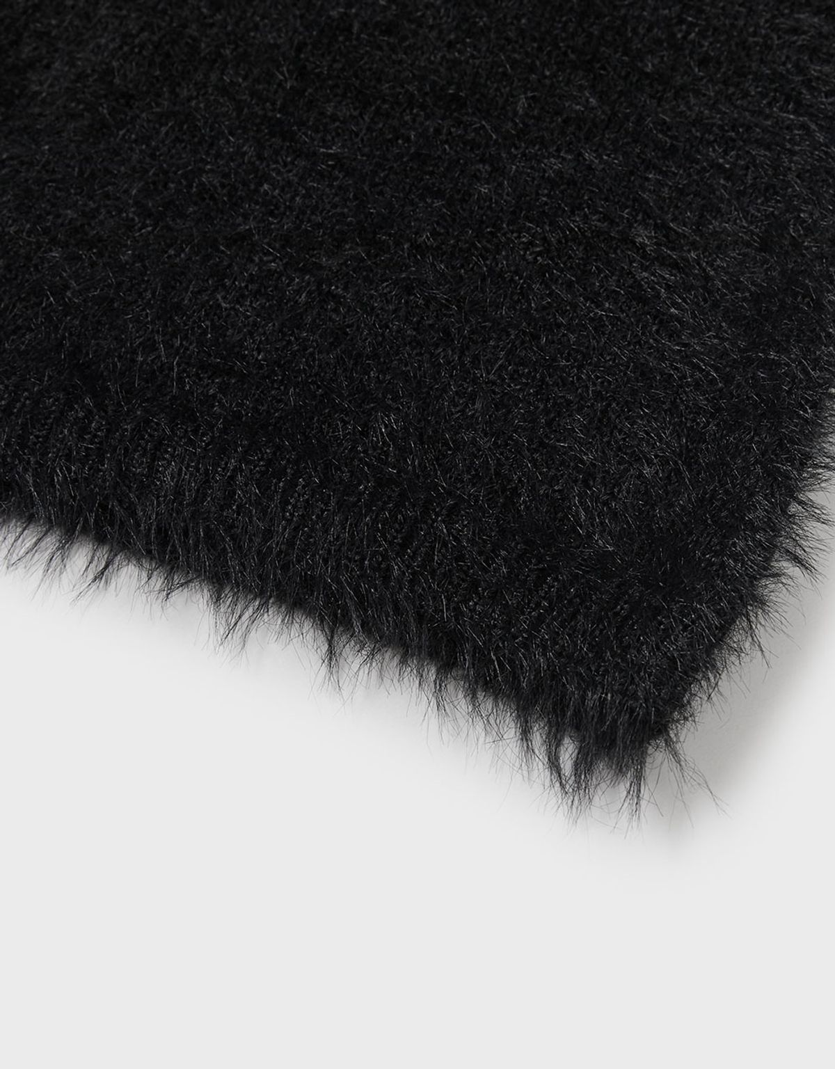 엠엠더블유(MMW) [MMW] HAIRY KNIT OPS (BLACK)