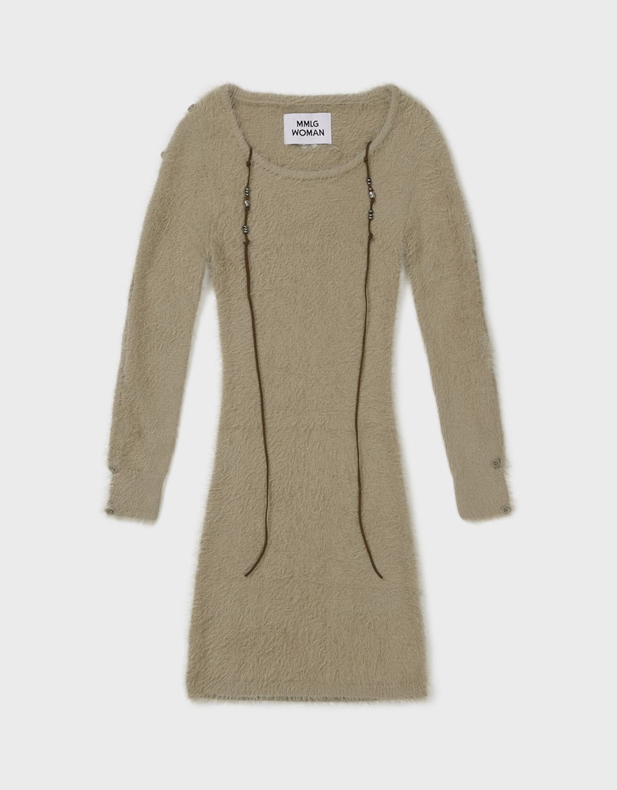 엠엠더블유(MMW) [MMW] HAIRY KNIT OPS (BEIGE)