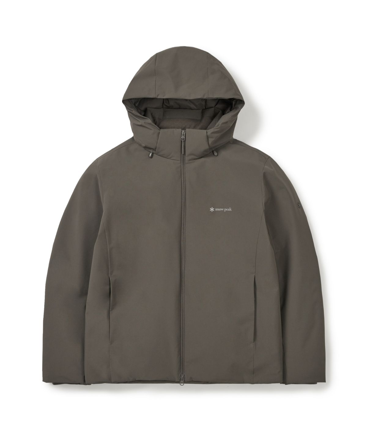 스노우피크 어패럴(SNOWPEAK APPAREL) 2L 티타닉 경량 후드 다운 자켓 (S25WMTDJ32) Dark Khaki