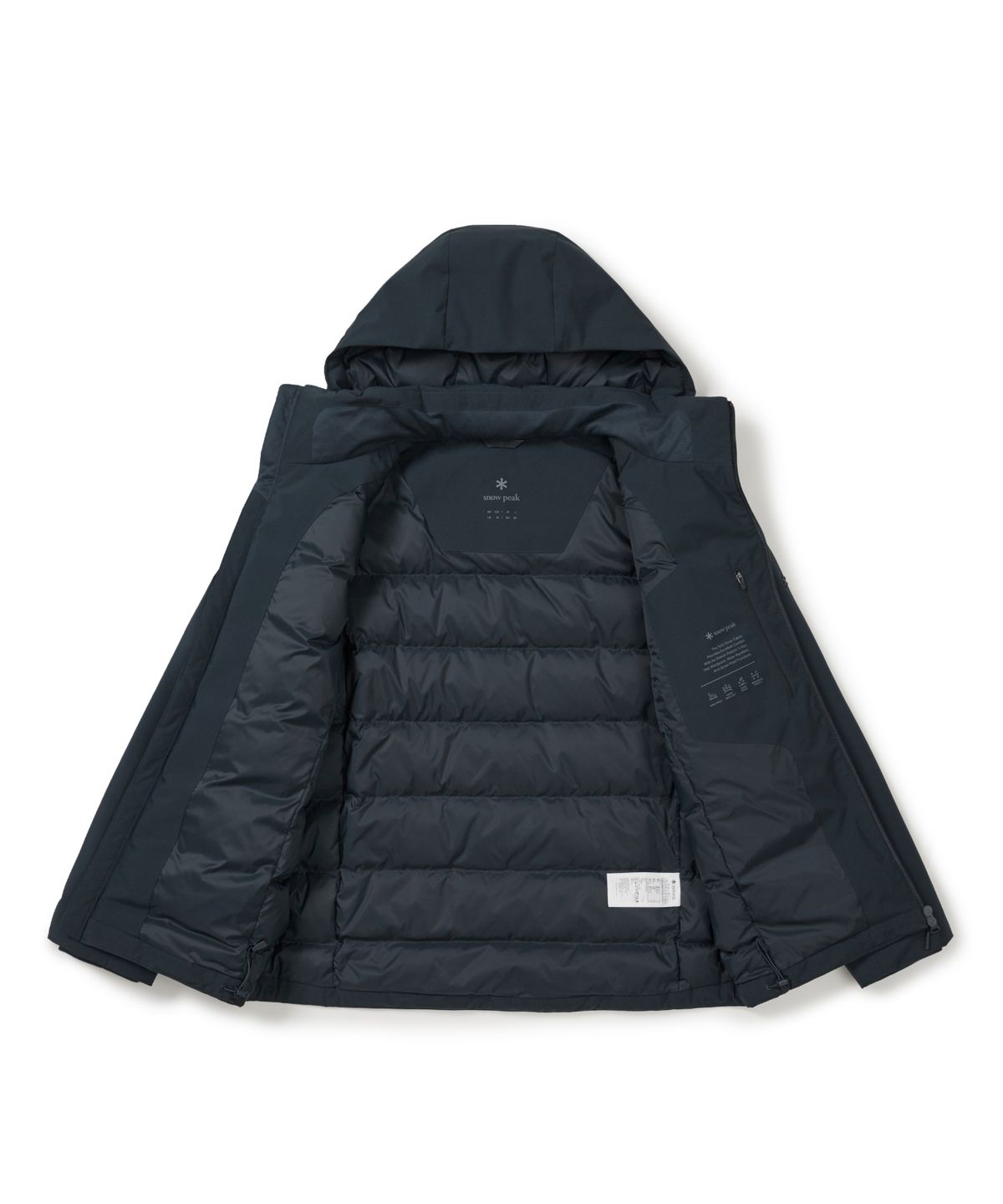 스노우피크 어패럴(SNOWPEAK APPAREL) 2L 티타닉 경량 후드 다운 자켓 (S25WMTDJ32) Dark Turquoise