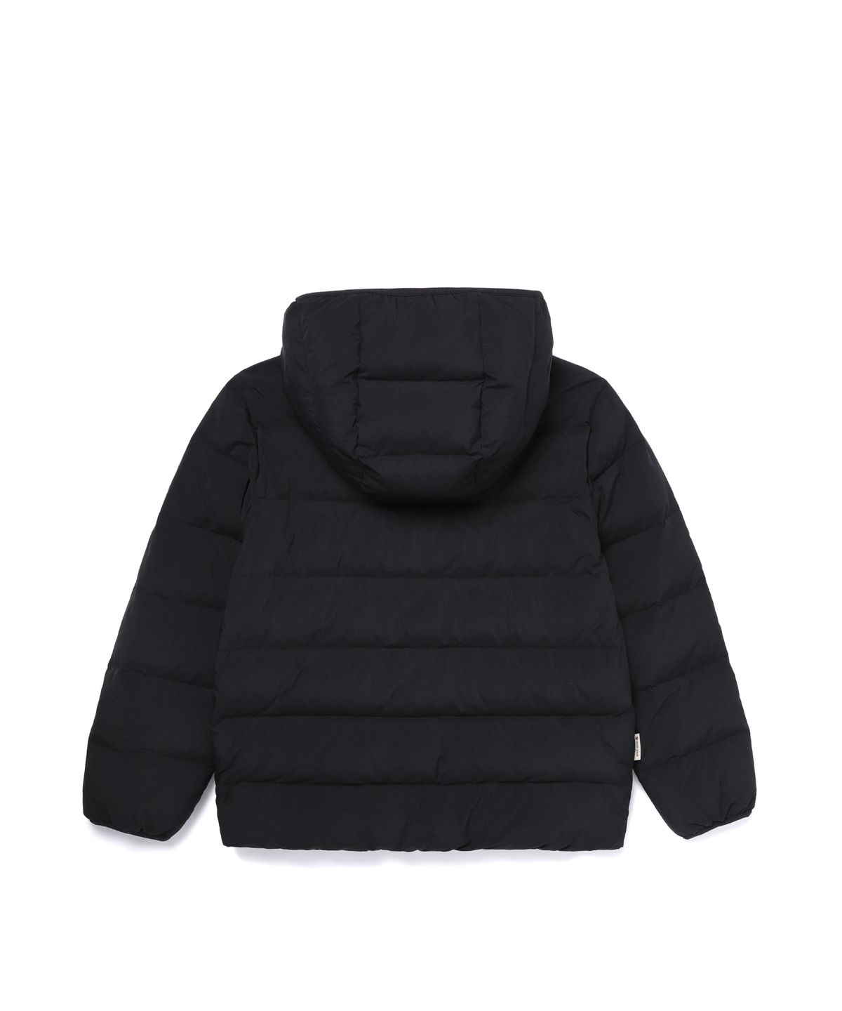 스노우피크 어패럴 키즈(SNOWPEAK APPAREL KIDS) 키즈 랜드 후드 경량 다운 자켓 (S25WKFDJ82) Black