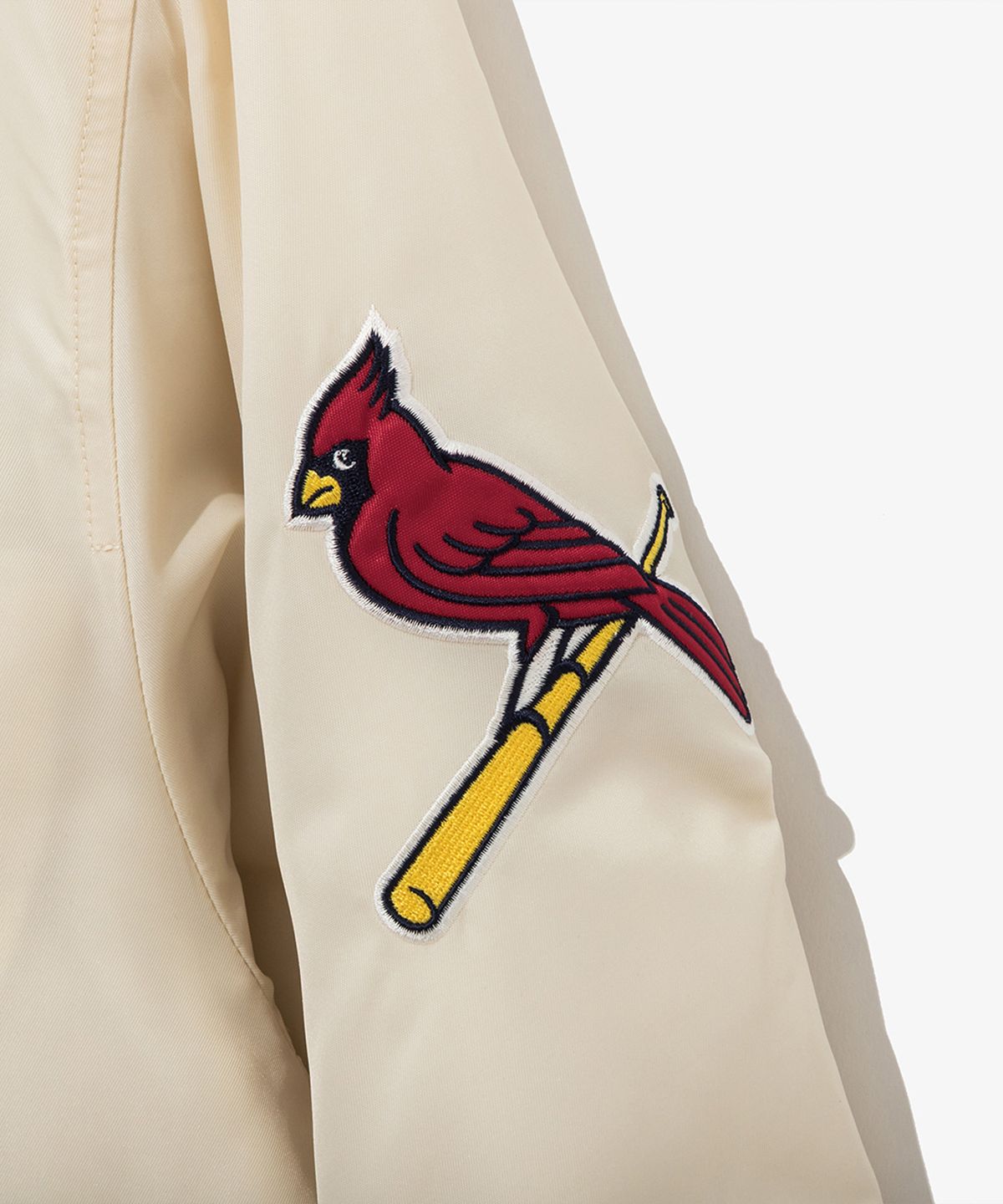 뉴에라(NEW ERA) MLB 세인트루이스 카디널스 어센틱 스타디움 재킷 아이보리